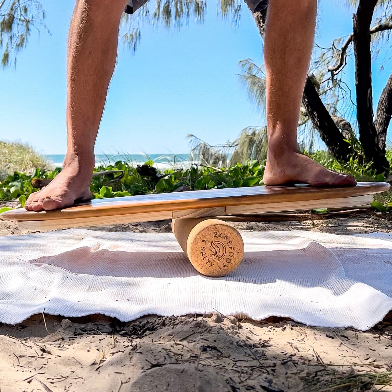 3 in 1 Pro trainer balance board – Barefoot and Salty