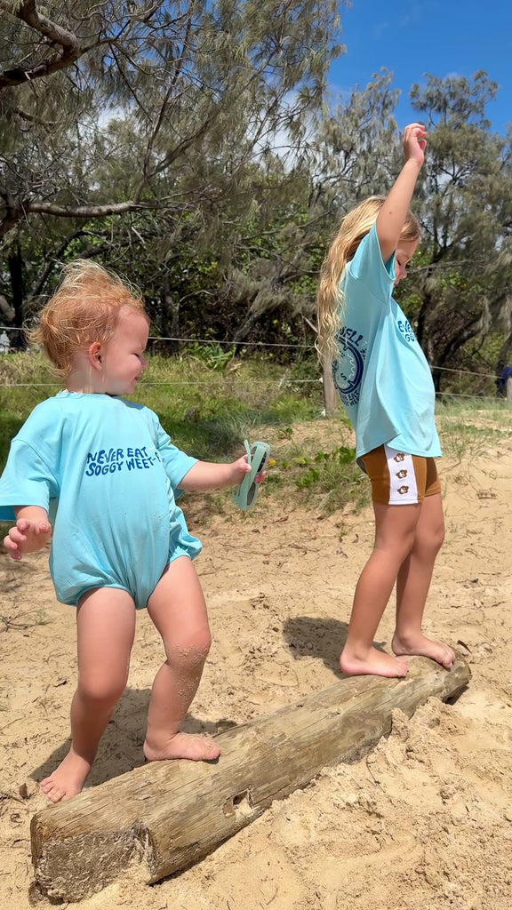 surf clothing, surf clothes Australia, baby beach clothes, salty, oversized t shirt, oversized tee, surf clothes, retro surf tee, vintage style tee, australian surf fashion, women owned surf brand, small business surf brand, surf shirt, screenprint shirt, surf tee, surf top, surf brand Australia, beach clothes, salty, vintage surf clothes, retro surf clothes, surf shop, sunshine Coast, sunshine Coast small business, surf shop sunshine coast