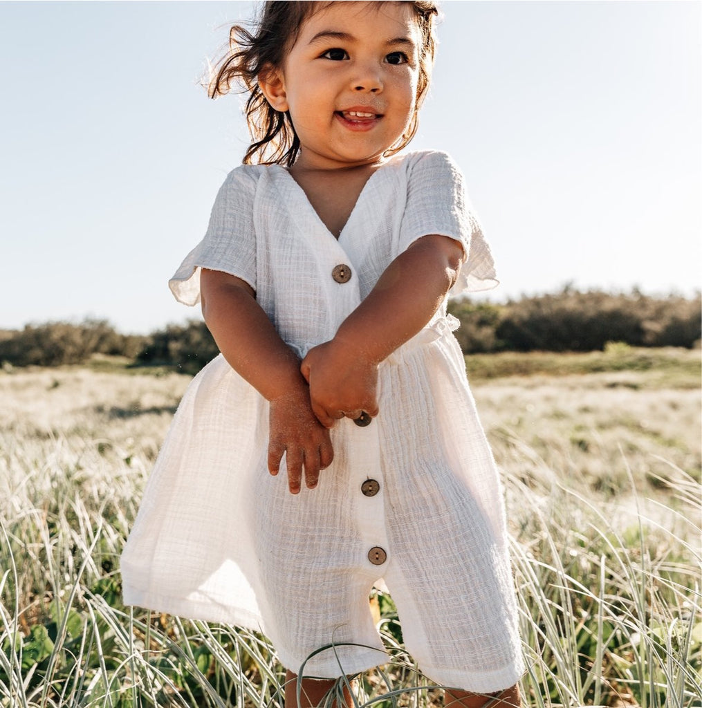 kids beach dress Wave Dress In Seaside Sparklers | Baby | Size: 9-12M | Girl